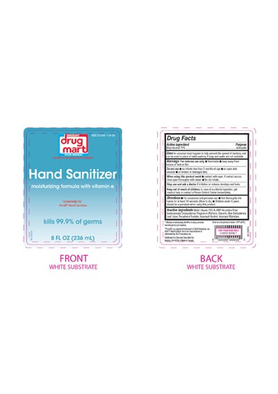 Principal Display Panel (Dd Mart 8oz)